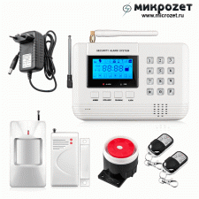 GSM-40M Беспроводная GSM сигнализация для дома, дачи, гаража, квартиры.